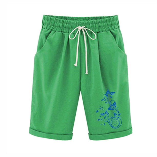 Cordón de Impresión de la Cintura Elástica Casual, Pantalones de Pijama para el Hogar, la Playa, la Ropa de Dormir Y el Uso Diario
