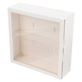 SHISUYAN Wall Mount Clear Display Case for Action Figures