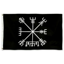 Yanbooch Vegvisir, Viking Flags Banner Home Yard Garden Decor 3x5Feet