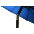 Abble 9 Feet Crank and Tilt Market UmbrellaRoyal blue