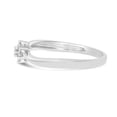 thumbnail image 4 of 14K White Gold Diamond Cluster Ring, 4 of 6
