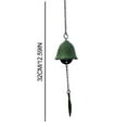 thumbnail image 3 of Campanas de viento Vintage Metal hoja de otoño campana de viento interior al aire libre hogar jardín decoración de patio, 3 of 8