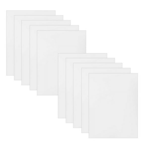 Printable Magnetic Sheets, 8.5x 11inch, 10Pack Glossy Magnet Printer Paper for Inkjet, Magnetic Printer Paper for Fridge