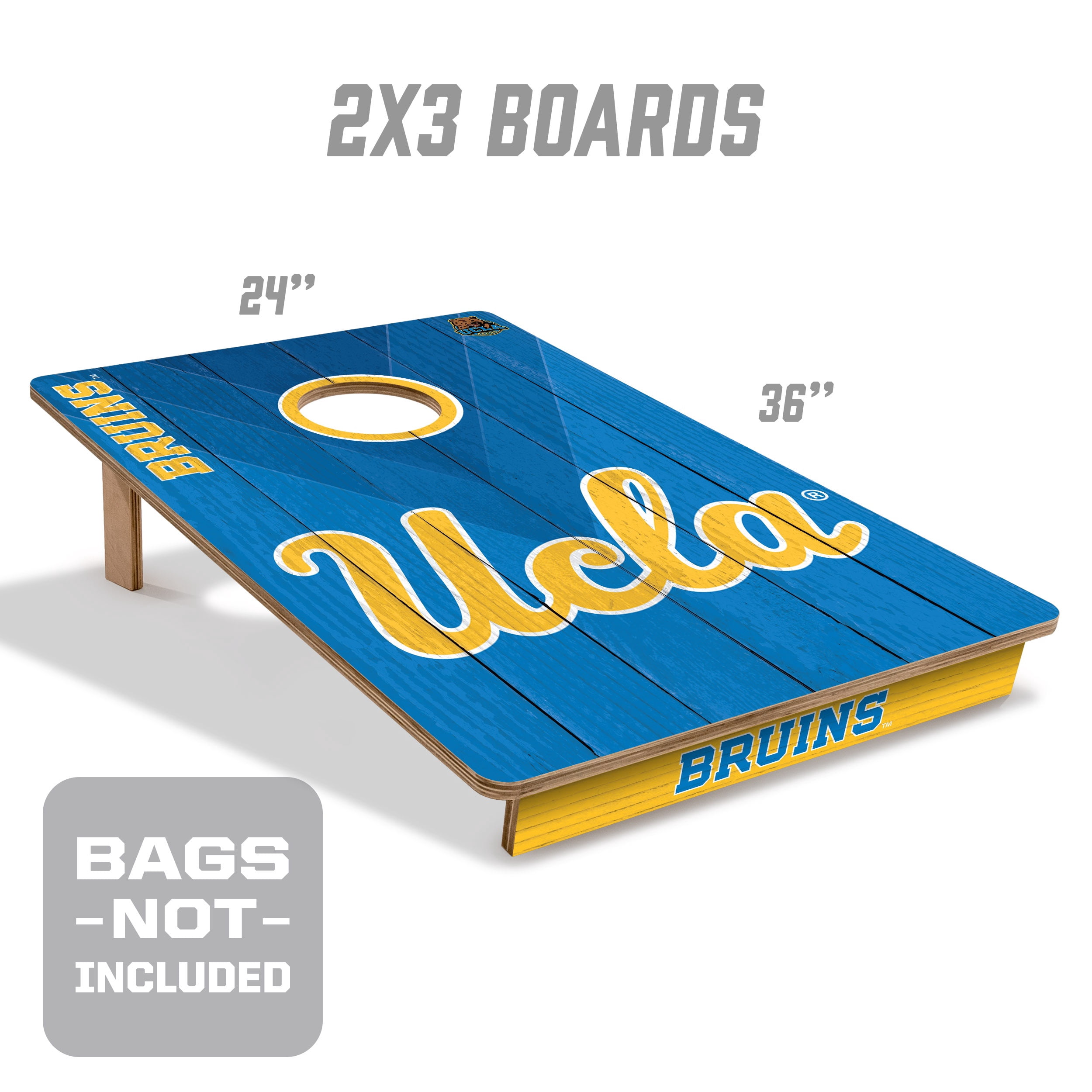 YouTheFan NCAA UCLA Bruins 2' x 3' Cornhole Game No Bags