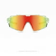 thumbnail image 3 of Penkiiy Kids Sunglasses,Youth Baseball Sunglasses,Cycling Sunglasses for 3-15 Boys Girls Green, 3 of 4