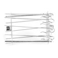 thumbnail image 3 of Aguja Reutilizable ANGGREK para brochetas de asador Acero inoxidable Accesorio para Parrilla de Barbacoa, 3 of 7