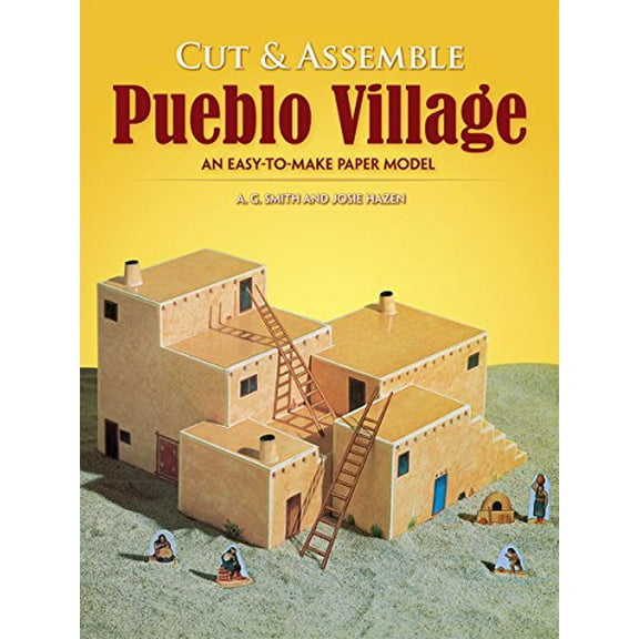 Pre-Owned Easy-to-Make Pueblo Village (Dover Children's Activity Books) Paperback