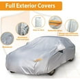 thumbnail image 3 of 3XL Sedan Full Car Cover Waterproof Outdoor Dust UV Protection for Honda Accord, 3 of 8