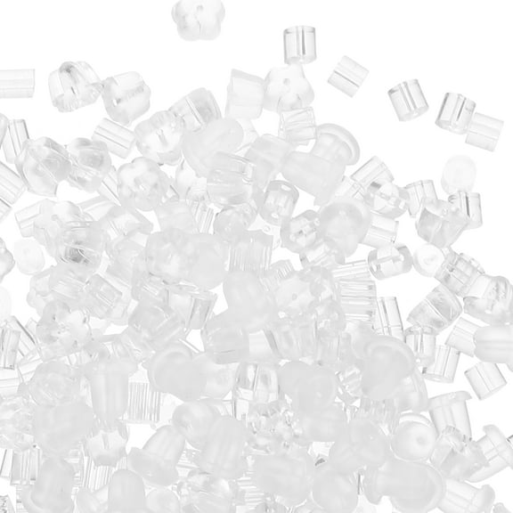 Milisten Pliable and Comfortable Earring Backs Rubber 300Pcs 0.30X0.30X0.30Cm