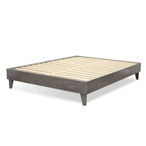 images Mattress Foundation Full Walmart wood bed frame 100 north american pine solid mattress platform foundation