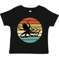thumbnail image 3 of Inktastic Octopus Vintage Sunset Boys or Girls Toddler T-Shirt, 3 of 5