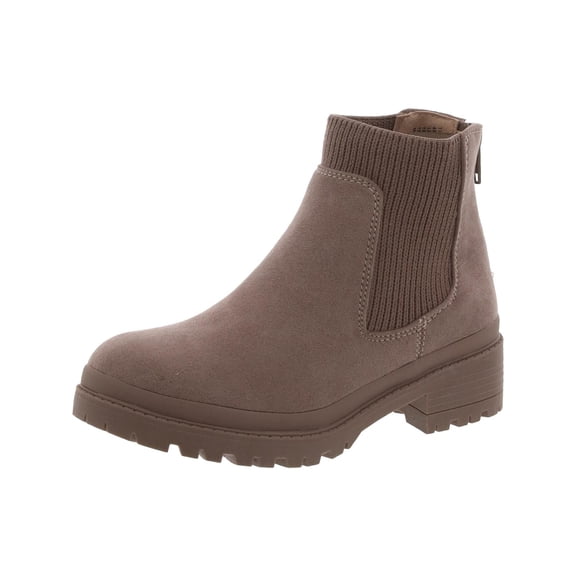 Steve Madden Girls Hazzel Little Kid Block Heel Ankle Boots