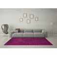 thumbnail image 3 of Ahgly Company Indoor Square Abstract Pink Modern Area Rugs, 3' Square, 3 of 4