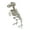 L, variant on Dserhfy Halloween Animal Skeletons Dog Bat Frog Scorpion Spider Snake Rat Bone Skeletons for Halloween Party Haunted House Graveyard Scene Decoration