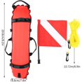 XIOP Inflation Torpedo Buoy, Scuba Diving Inflation Torpedo Buoy Signal