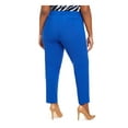thumbnail image 2 of CALVIN KLEIN Womens Blue Pants Size: 22W Plus, 2 of 4