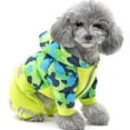 thumbnail image 4 of Oaktree Winter Warm Dog Clothes Waterproof Dog Camouflage down Jacket for Small Medium Large Dogs French Bulldog Pug Hooded Coat Pets Clothing, 4 of 6