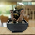 thumbnail image 4 of Fontaines d'Eau de Table en Résine Feng Shui Méditation Cascade d'Eau, 4 of 8