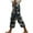 ☪010-Multicolor, variant on Nuoqisi Womens Cropped Pants Loose Casual Capri Wide Leg Elastic Waist with Drawstring Trouses with Pockets
