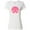 AA-White, variant on Inktastic Breast Cancer Pink Ribbon Retro Women's T-Shirt