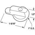 thumbnail image 3 of Pestillo para puerta mosquitera Andersen blanco para puerta de patio abatible, 3 of 3