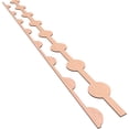 thumbnail image 6 of Ekena Millwork 94"H x 1/4"T Bridgeport Adjustable Wood Decorative Slat Wall Panel Kit, Alder (contains 11 Slats + 1 Straight Edge Starter Slat), 6 of 16
