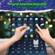 thumbnail image 5 of Calendario de Adviento navideño de 24 días con cristales, colección de piedras preciosas de cristal natural, caja de regalo con calendario de cuenta regresiva para 2025 para niños, 5 of 5