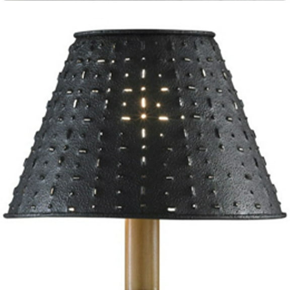 Park Designs Metal Dot Dash Shade - 12" - Black