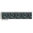 thumbnail image 3 of Ambesonne Floral Fabric by the Yard Upholstery, Romantic Art Spring Branches, 2 Yards, Black Brown and Laurel Green, 3 of 5