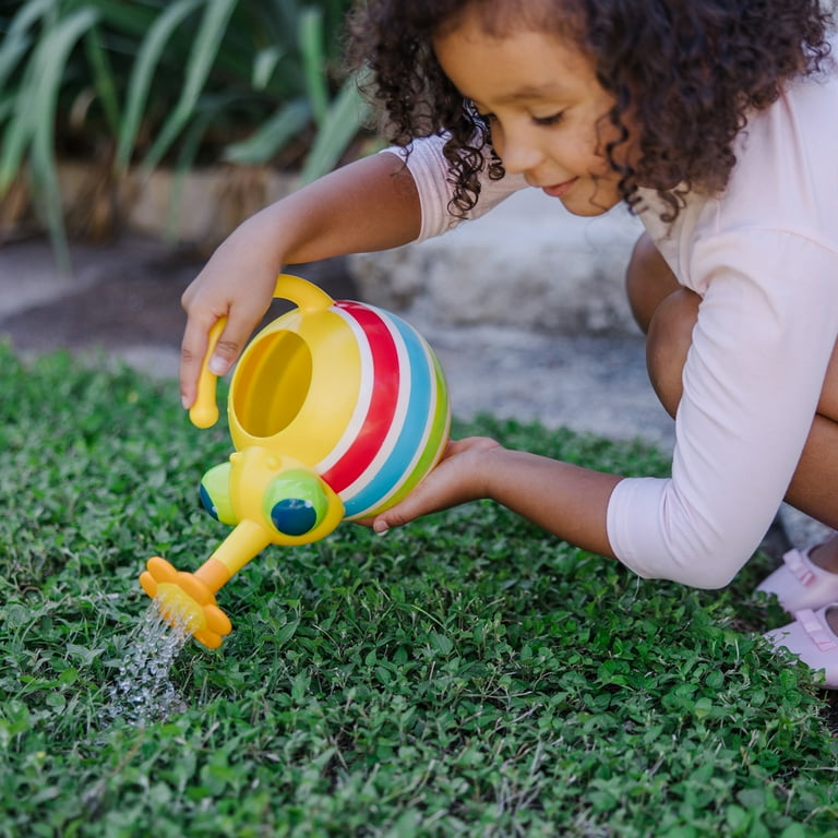 Melissa & Doug Sunny Patch Multicolor Plastic Watering Cans with