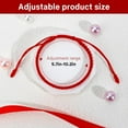 thumbnail image 2 of Red String Bracelet, 2pcs Red Bracelet, Protection Bracelet, Good Luck Bracelet, Buddhist Bracelet, Pulseras Rojas de Proteccion Kabbalah Red Bracelet for Women Men Mexican Bracelets Christmas Gifts, 2 of 6