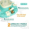 thumbnail image 3 of Dog Puzzle Toy, Dog Slow Feeder & Treat Dispensing Dog Toys, 2 Levels Puzzle Toys for Dogs, IQ Training/Brain Stimulation, Medium/Large Dogs (MKD-A), 3 of 6