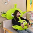 thumbnail image 5 of Nuevo juguete de peluche de extraterrestre de Disney, cojín grande, muñeco de dibujos animados de animé, muñecos de peluche suaves Kawaii para niños, juguetes de decoración del hogar, regalos, 5 of 5