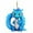Q, variant on Dmlowu 26 Letter Christmas Tree Ornaments - Christmas Dragon Ornaments for Xmas Tree, Lightweight Sturdy Christmas Decorations Pendant for Holiday Party, DIY Hanging Decor Dragon, Blue