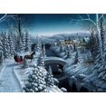 thumbnail image 1 of GATYZTORY-Cuadro de pintura de diamante redondo y cuadrado para niños y adultos, mosaico de punto de cruz, casa de nieve, regalo para el hogar, 1 of 4