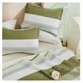 thumbnail image 3 of TiaGOC California King Quilt Set - Olive Lightweight Soft Quilt Cal King - Olive Green Bedspread California King Size - Bedding Coverlet for All (Includes 1 Quilt, 2 Pillow Shams), 3 of 8