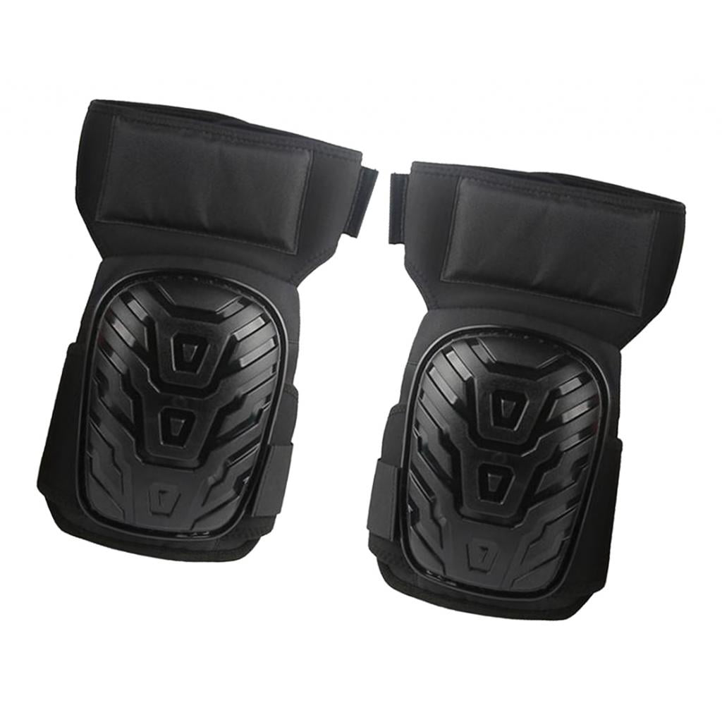 Nishiyuenyi 1 Pairs Knee Pad For Work- Heavy Duty Construction Gel knee Pads Anti-Slip Strap