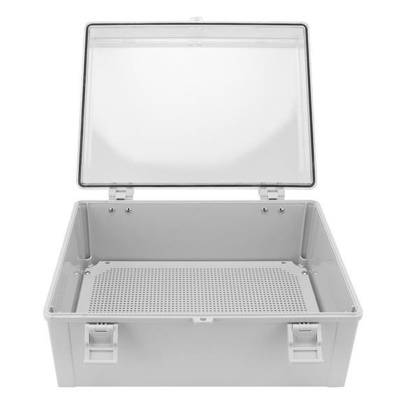 Waterproof Junction Case, Grey And White Enclosure Case Electric Junction Box Junction Box For Distribution Box For Junction Box