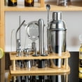 thumbnail image 2 of Stainless Steel Mixer Set Cocktail Shaker Pot Shaker Glass Mixer Kit, 2 of 12