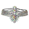 thumbnail image 3 of Colgante de cadena para pierna, decorativo, elegante, ligero, cadena para muslo para mujer, joyería corporal para , discoteca, fiesta de , Color plata, 3 of 8