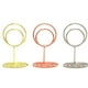 thumbnail image 4 of Advancent 20 unids/set portatarjetas de visita pantalla profesional para contactos Etc soporte de Metal para mensajes estante para fotos Kits de decoración para fiestas Oro rosa, 4 of 6