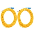 thumbnail image 1 of Optical Jumper Cord,2 Pcs SC/PC-FC/PC Fibre S P F PC Optic Patch Cord Smooth Operation, 1 of 8