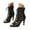 Black, variant on Stiletto Heels Open Toe Latin Dance Shoes for Women, Heel Height 2.75 / 3.94 / 4.33, Evening Party Wear