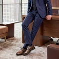 thumbnail image 5 of Bruno Marc Men's Dress Brogue Wingtip Oxford Shoes Dress Classic Business Lace-Up with Oxford Lining stylish design for Weddings, Office, Commutes, All-Day Comfort Secure Fit, 5 of 5