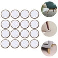 thumbnail image 6 of OUNONA 24pcs Anti-Sliding Floor Protectors Plastic Light Grey Furniture Glide for Chairs, 6 of 8