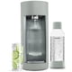 thumbnail image 1 of New Mysoda Glassy Design Sparkling Water Maker With 1L Glass & Plastic bottle - Silent Nordic Design Soda Maker Featuring A Sliding Door Opening - No Cylinder Included - Colour Green, 1 of 5