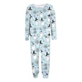 thumbnail image 6 of RMGVDSD Womens Halloween Ghost Print Pajama Sets Long Sleeve Shirts and Long Pants Loungewear Set Soft Comfy Nightwear Sleepwear Holiday Clothes, 6 of 7