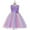 Purple, variant on Herrnalise Toddler Girls Color Net Yarn Bowknot Birthday Party Flowers Gown Kids Dresses summer sale !