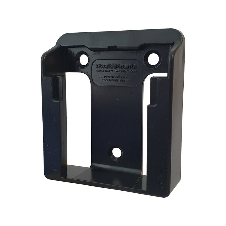 StealthMounts Black Battery Mounts for Hart 20v Battery Holders Package of 6 Walmart