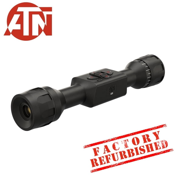 Restored Premium ATN Thor LT 320 2-4x Thermal Rifle Scope 10+hrs Battery (Refurbished)